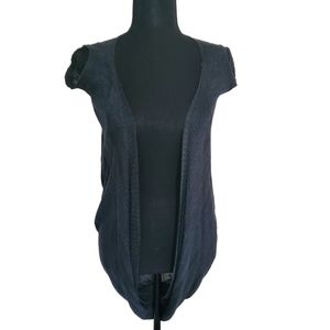 NWOT Diesel Mock Sleeve Knit Jacket XS Made in Italy
